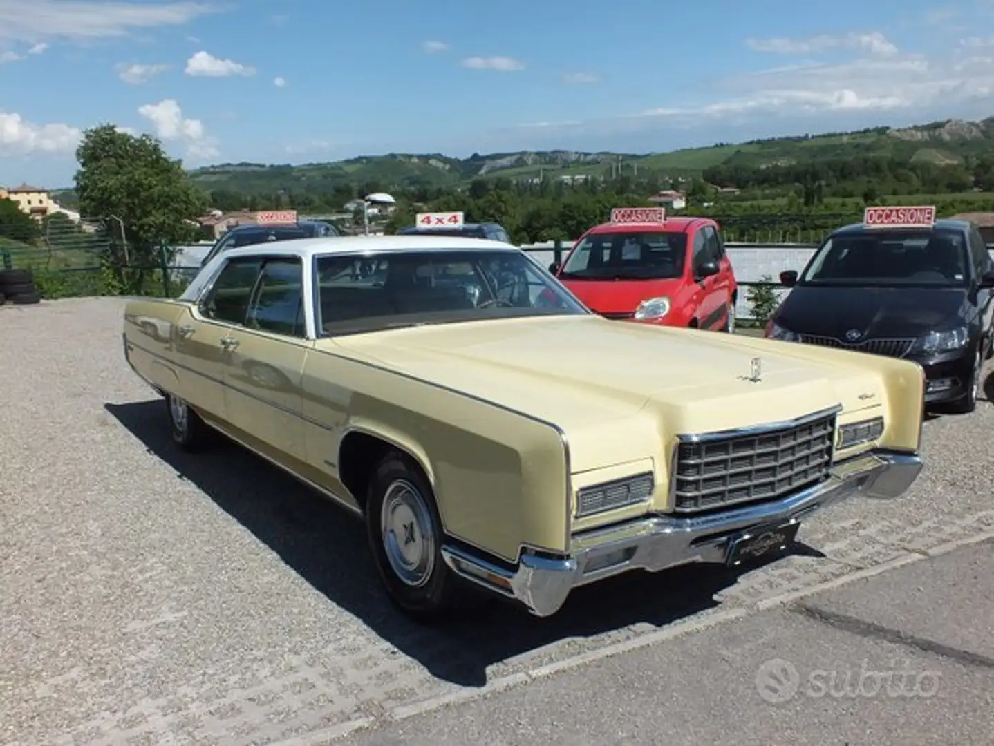 Lincoln Continental CONTINENTAL V8 1972 Geel - 1