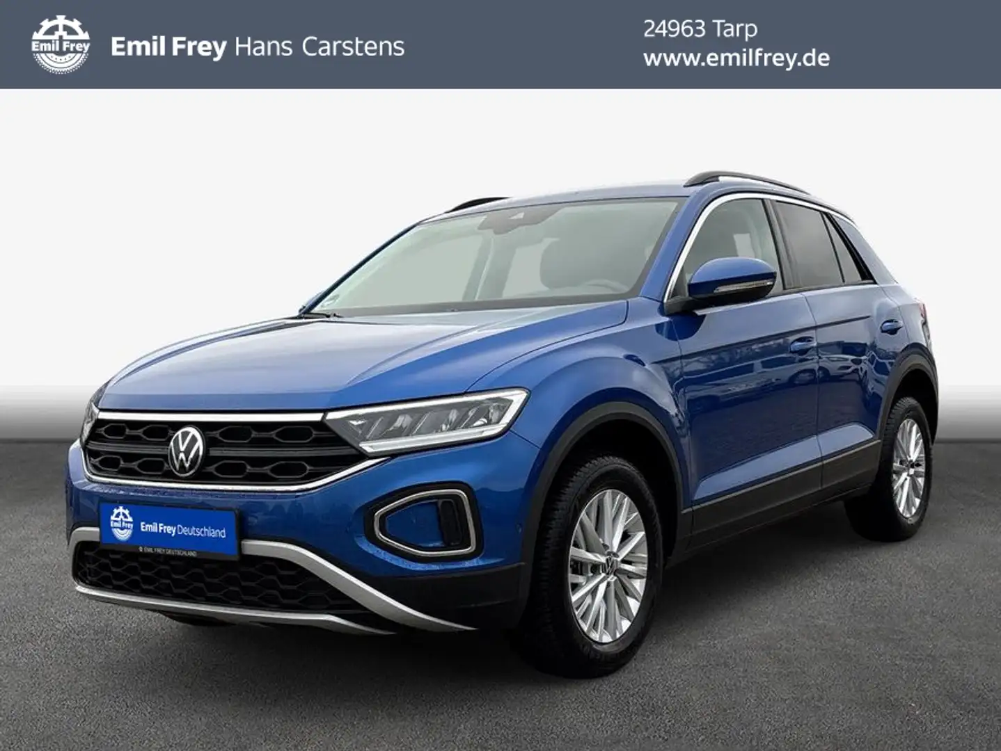 Volkswagen T-Roc Life 1.0 TSI Navi Kamera Standhz. ACC Blau - 1