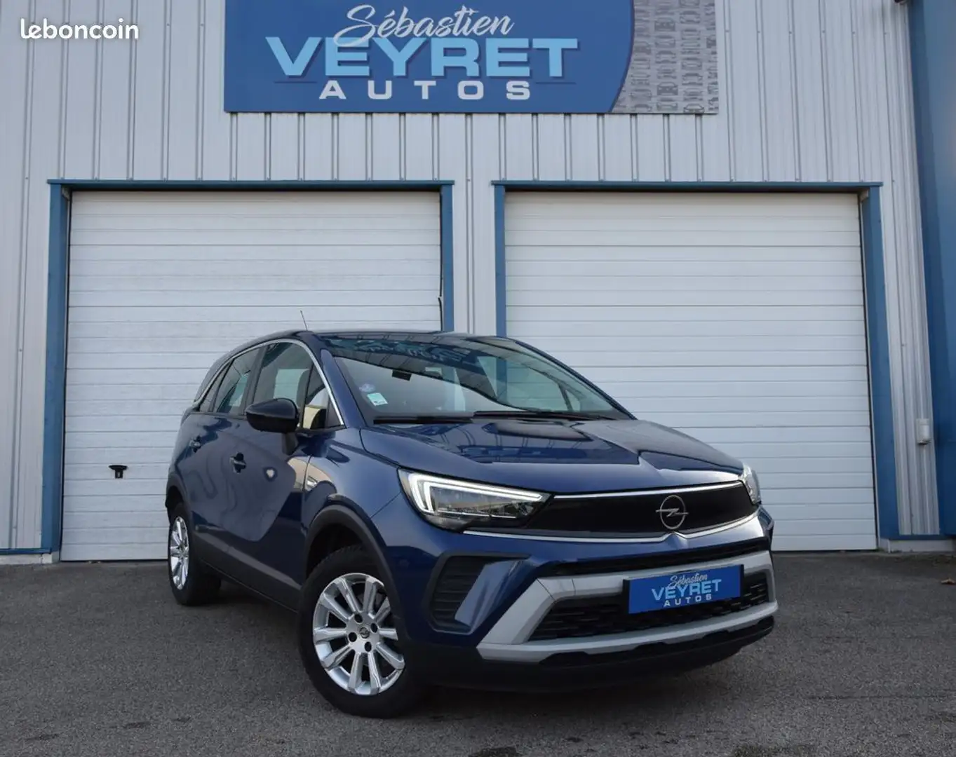 Opel Crossland X 1.2 Turbo 110 ELEGANCE 2022 33026 Kms Bleu - 1