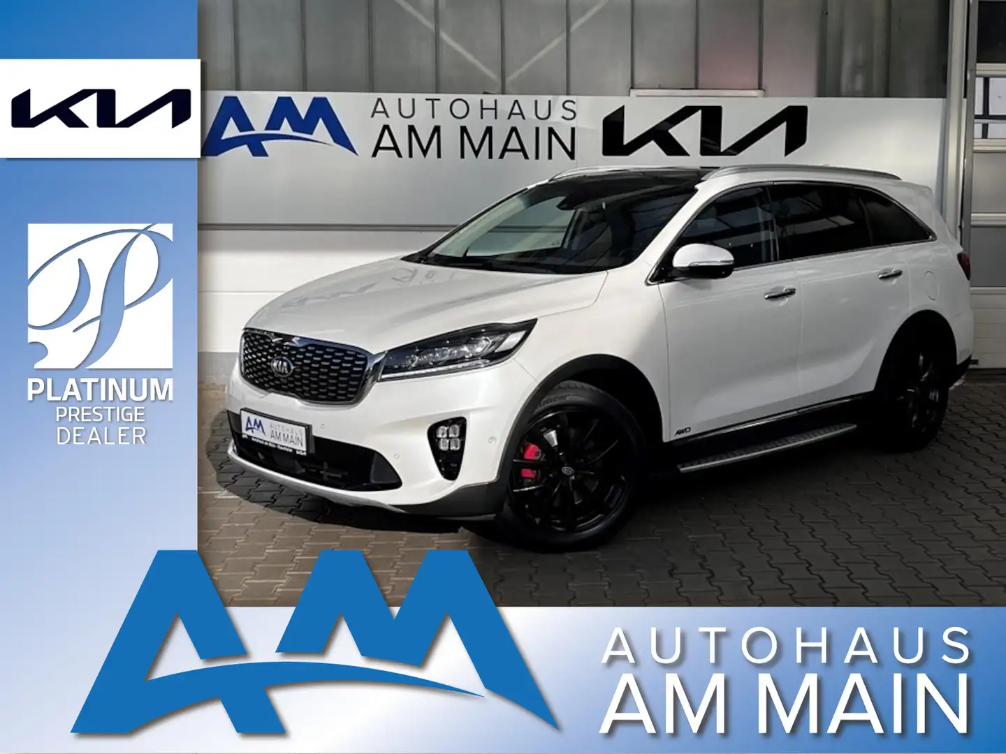 Kia Sorento 2.2D AWD | GT LINE | PREM | GD | AHK Weiß - 1