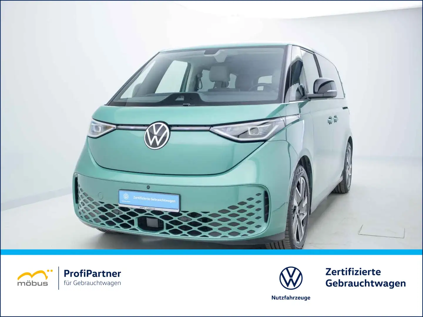 Volkswagen ID. Buzz Pro*360*AHK*IQ.LIGHT*SHZ*ACC*LANE* Grün - 1
