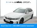 BMW 320 d TOURING M SPORT LC PROF AHK LEDER ALARM GRA KOMF Weiß - thumbnail 1
