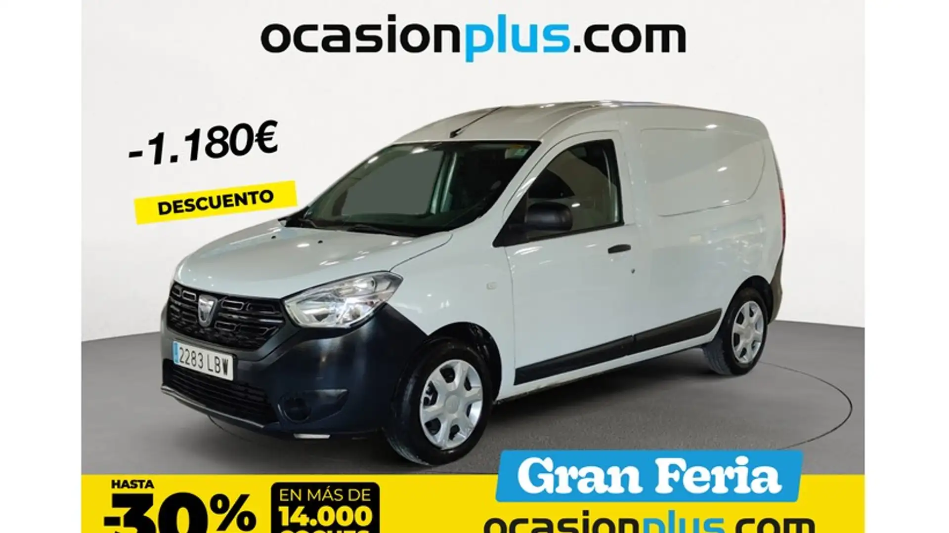 Dacia Dokker 1.6 Essential GLP 75kW Blanc - 1