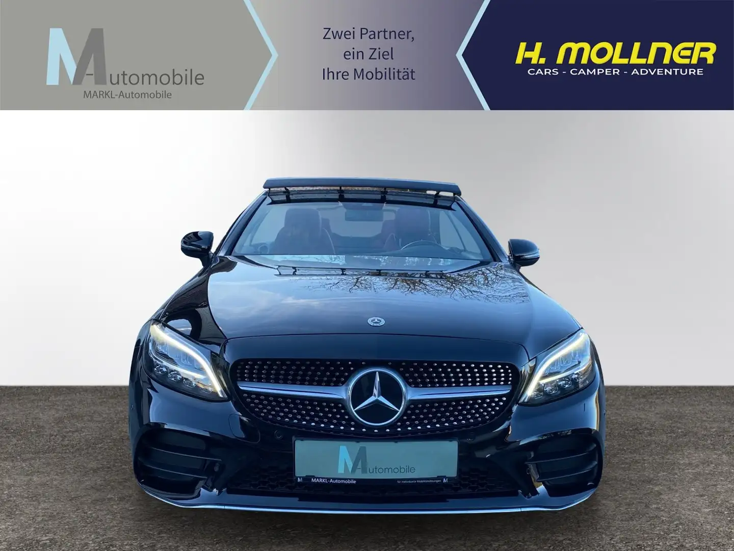 Mercedes-Benz C 220 d Cabrio  AMG-Line**Leder-LED-...** Schwarz - 2