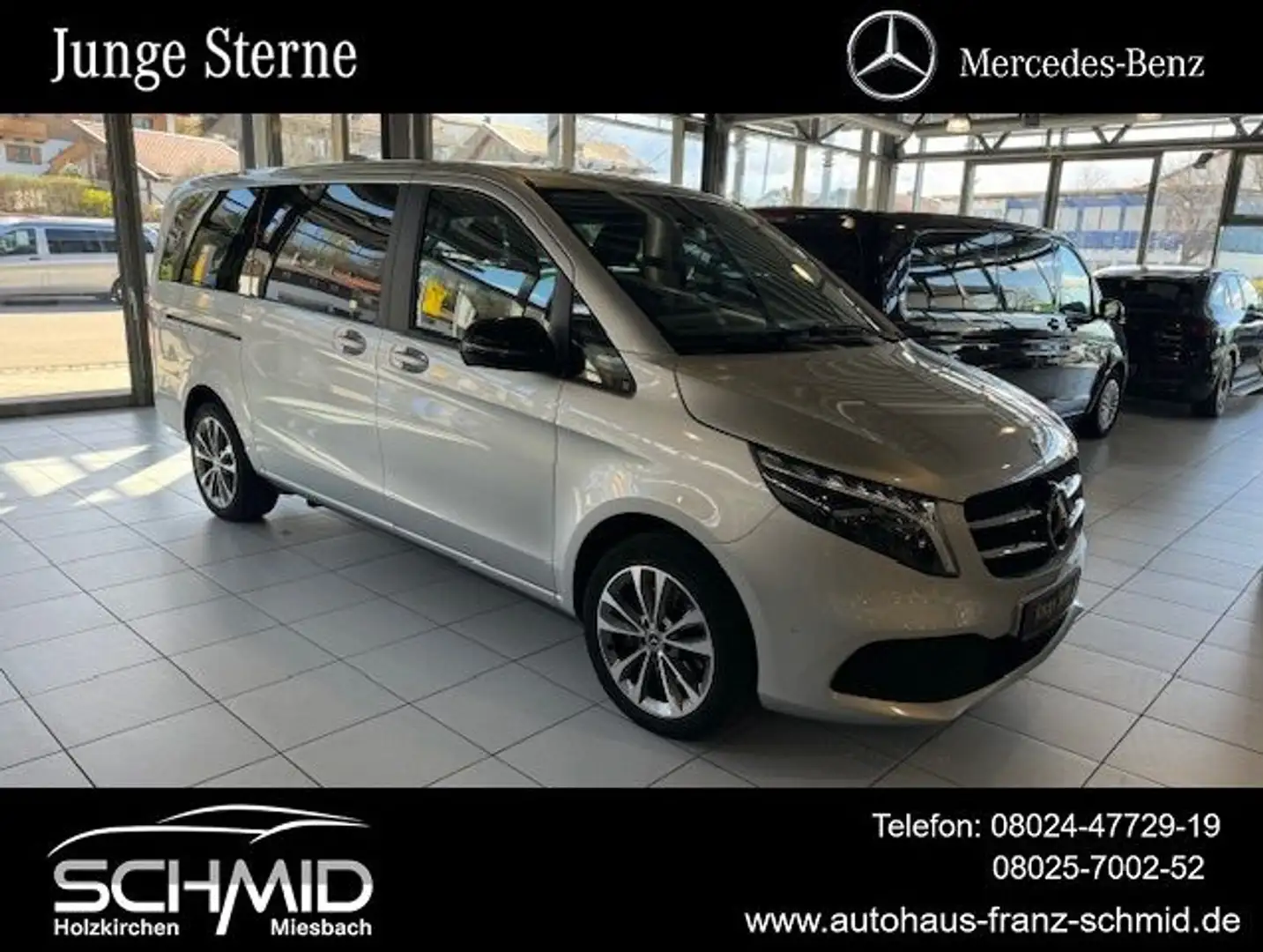 Mercedes-Benz V 250 d Ed L 4Matic PANO STHZG AHK MBUX EASY-PAC Zilver - 1