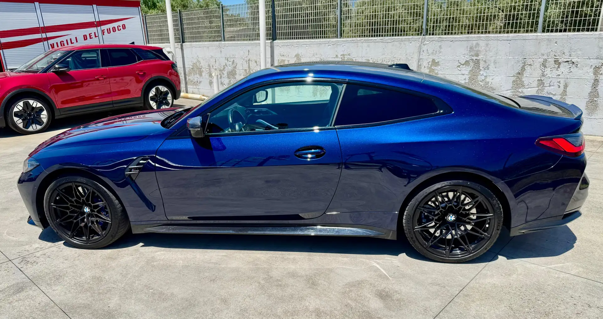 BMW M4 M4 Coupe 3.0 Competition auto Blu/Azzurro - 2