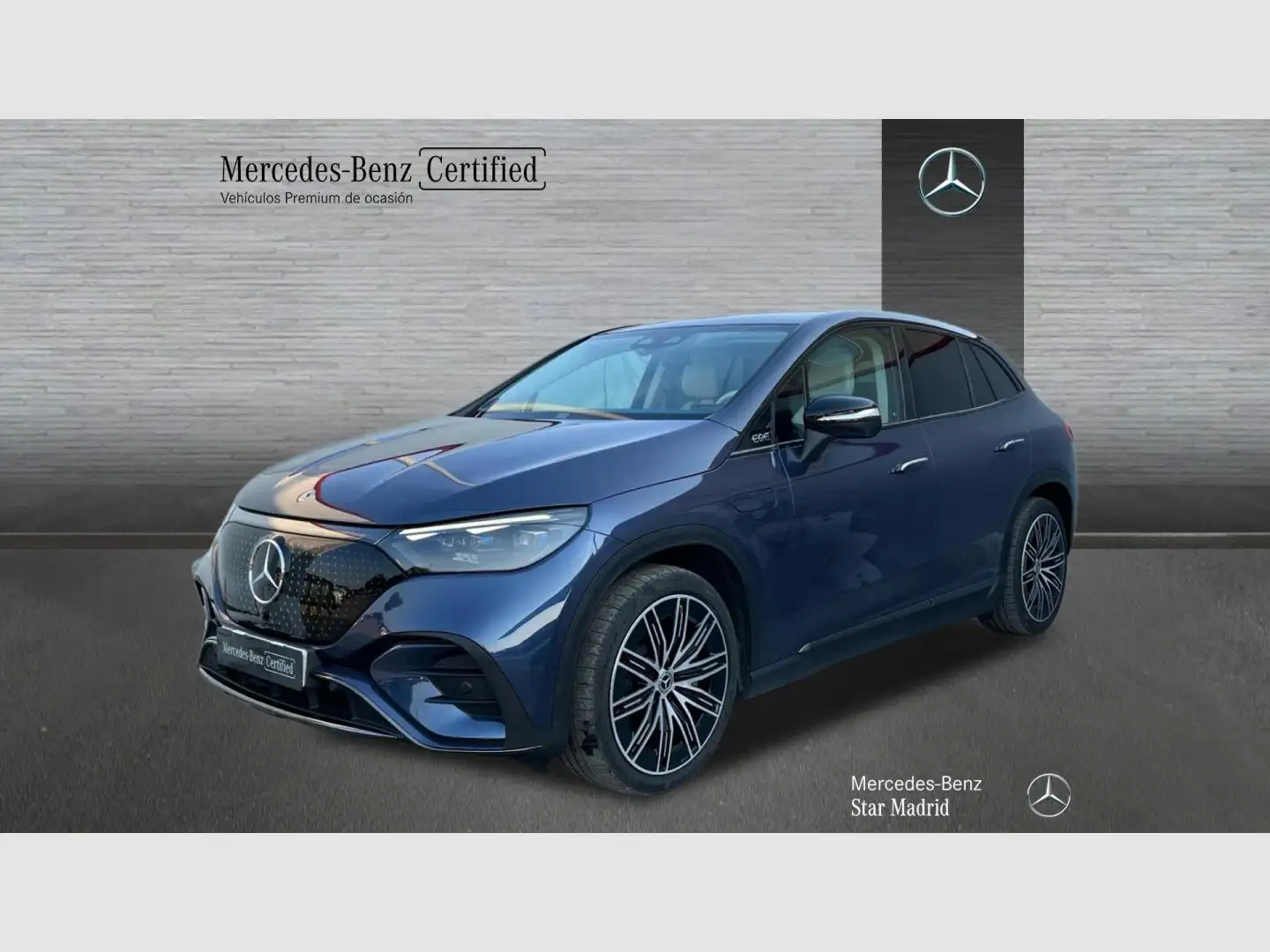 Mercedes-Benz EQE 350 4MATIC Bleu - 1