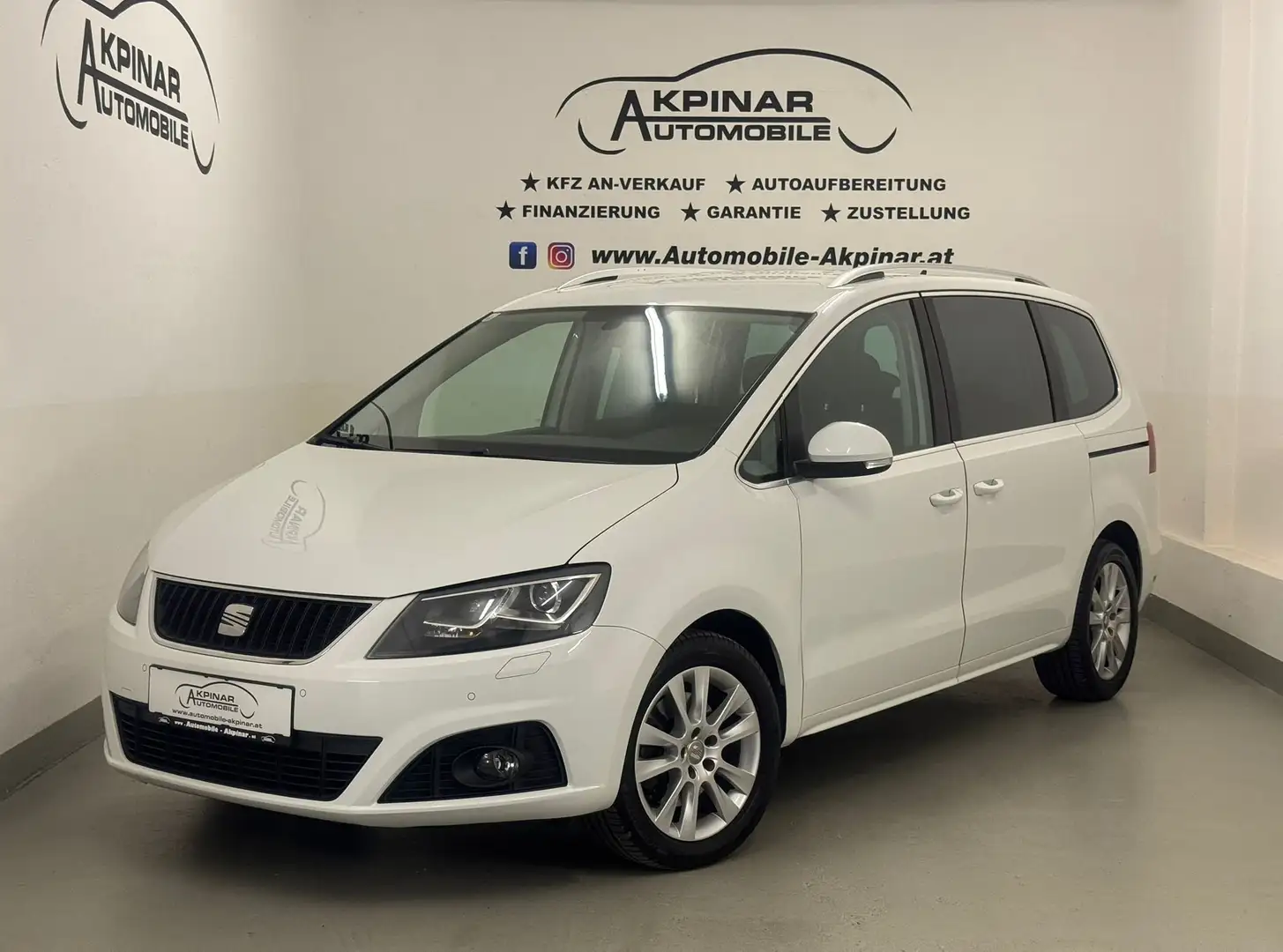 SEAT Alhambra Business 2,0 TDI Aut. DSG LEDER -KAMERA - LED Alb - 1
