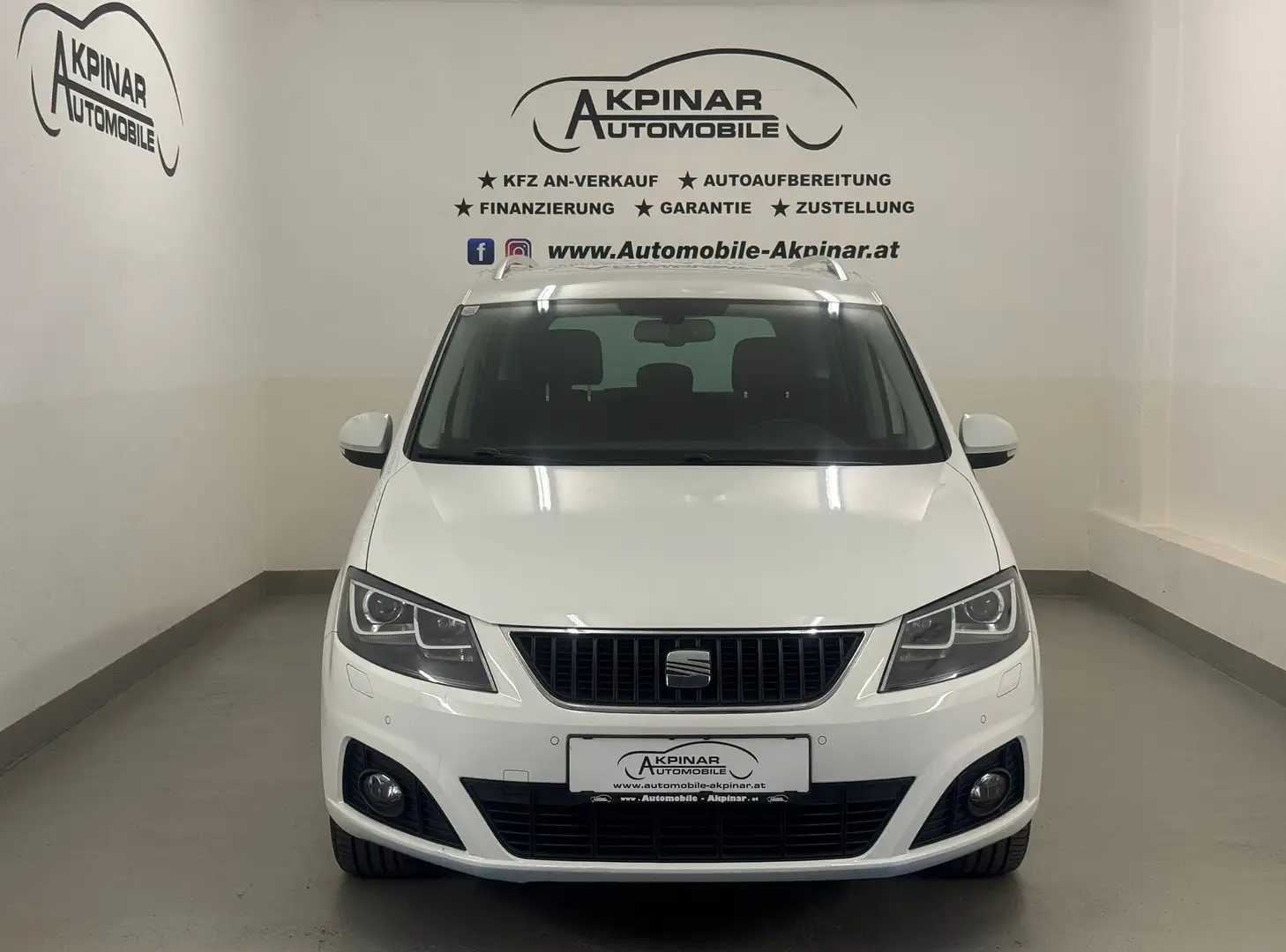 SEAT Alhambra Business 2,0 TDI Aut. DSG LEDER -KAMERA - LED Alb - 2