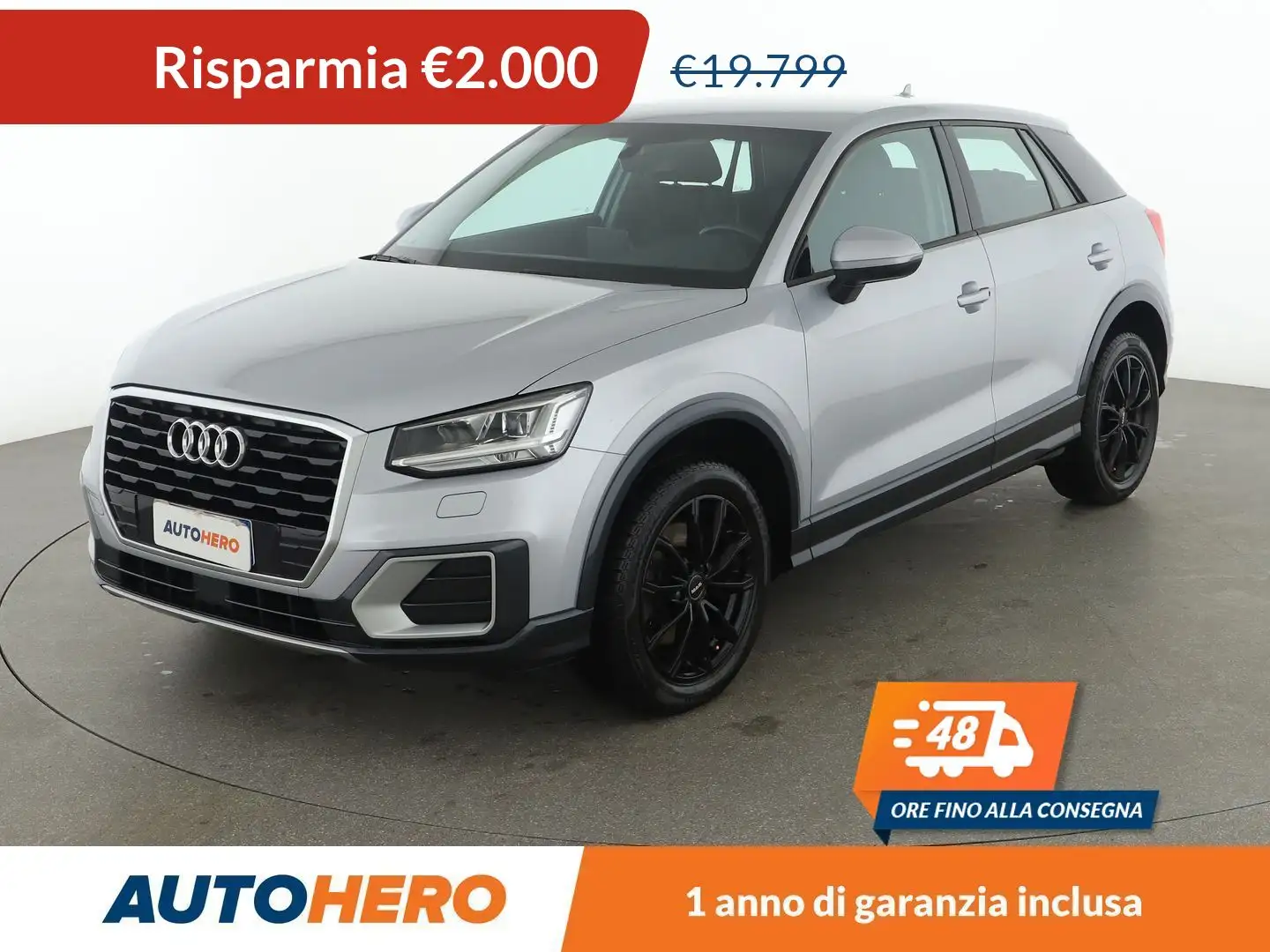 Audi Q2 1.4 TFSI ACT Sport Stříbrná - 1