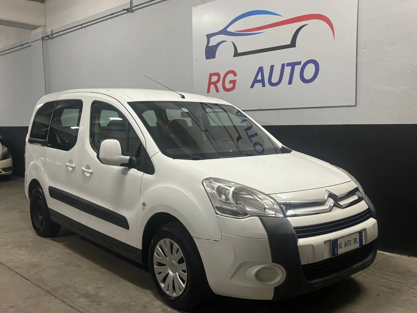Citroen Berlingo Berlingo II 2008 1.6 vti 16v m-space c/r 95cv E5 Blanc - 1