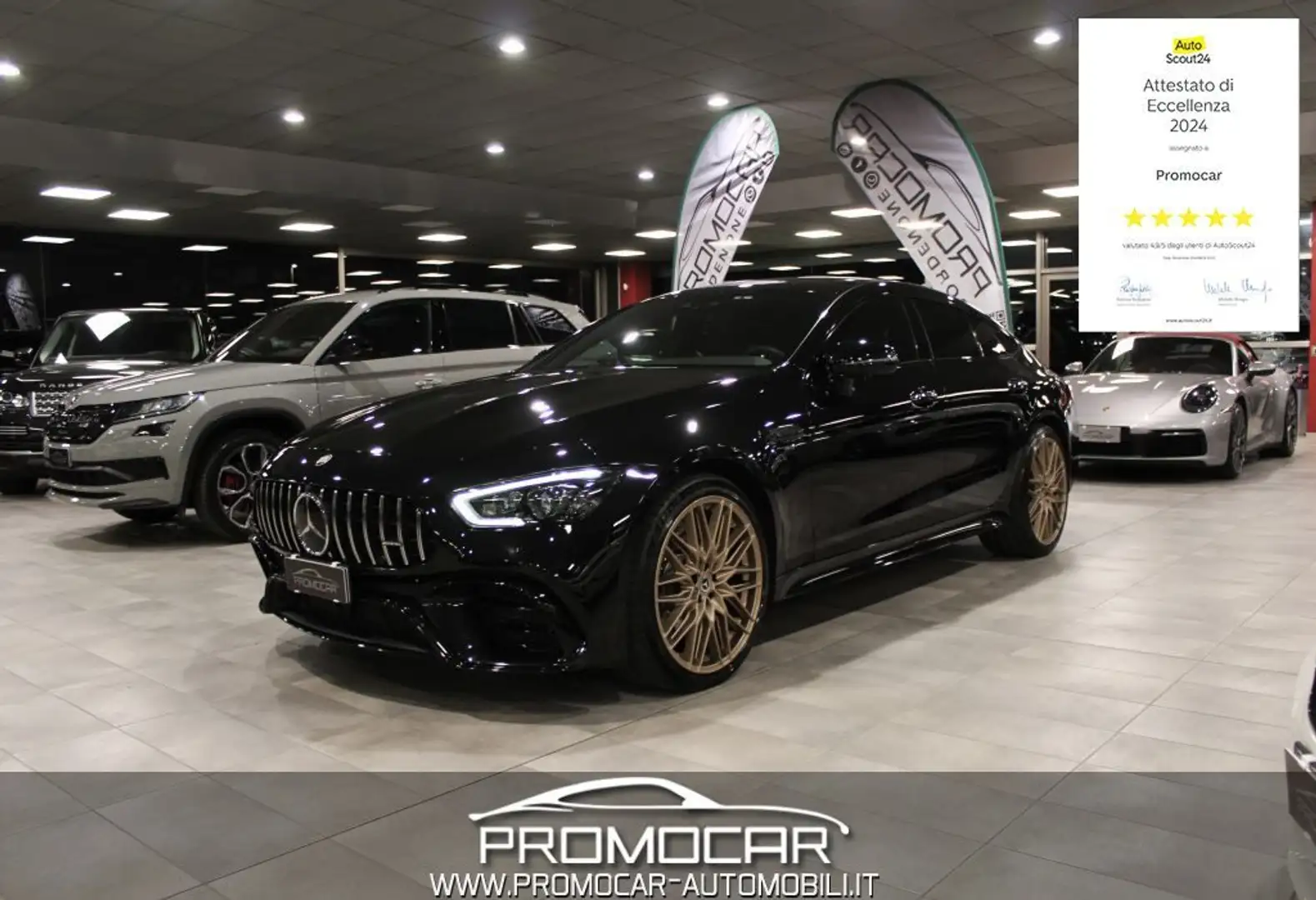 Mercedes-Benz AMG GT Coupé 4 43 4Matic+ EQ-Boost AMG *SERVICE MERCEDES Nero - 1