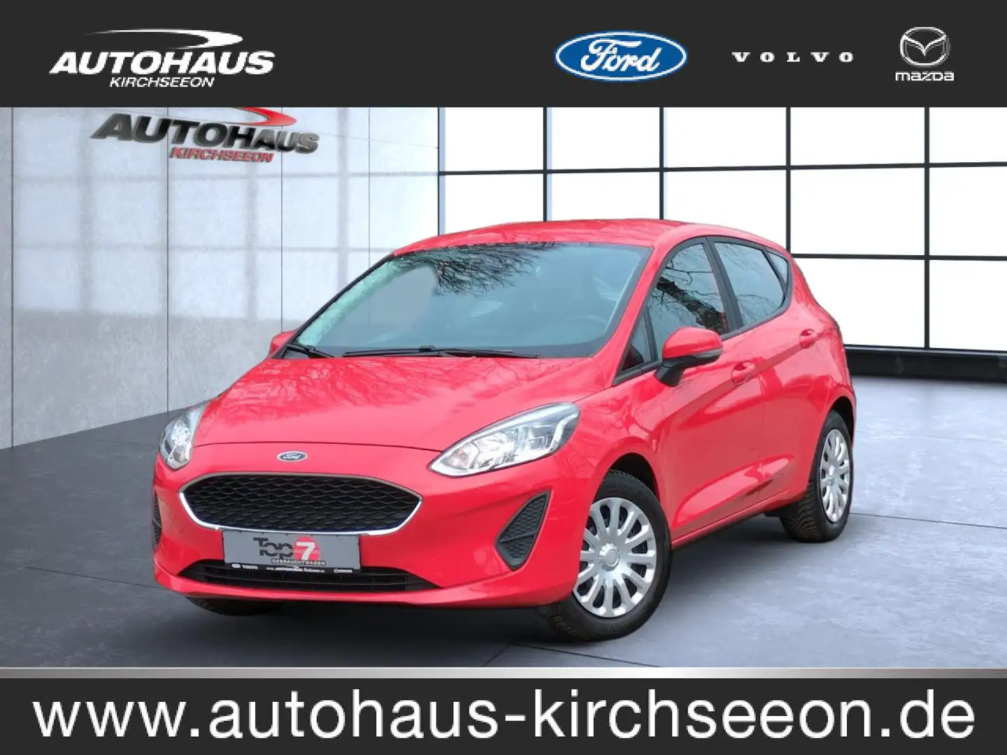 Ford Fiesta 1.0 EcoBoost Cool&Connect 5-türig Klima Rot - 1