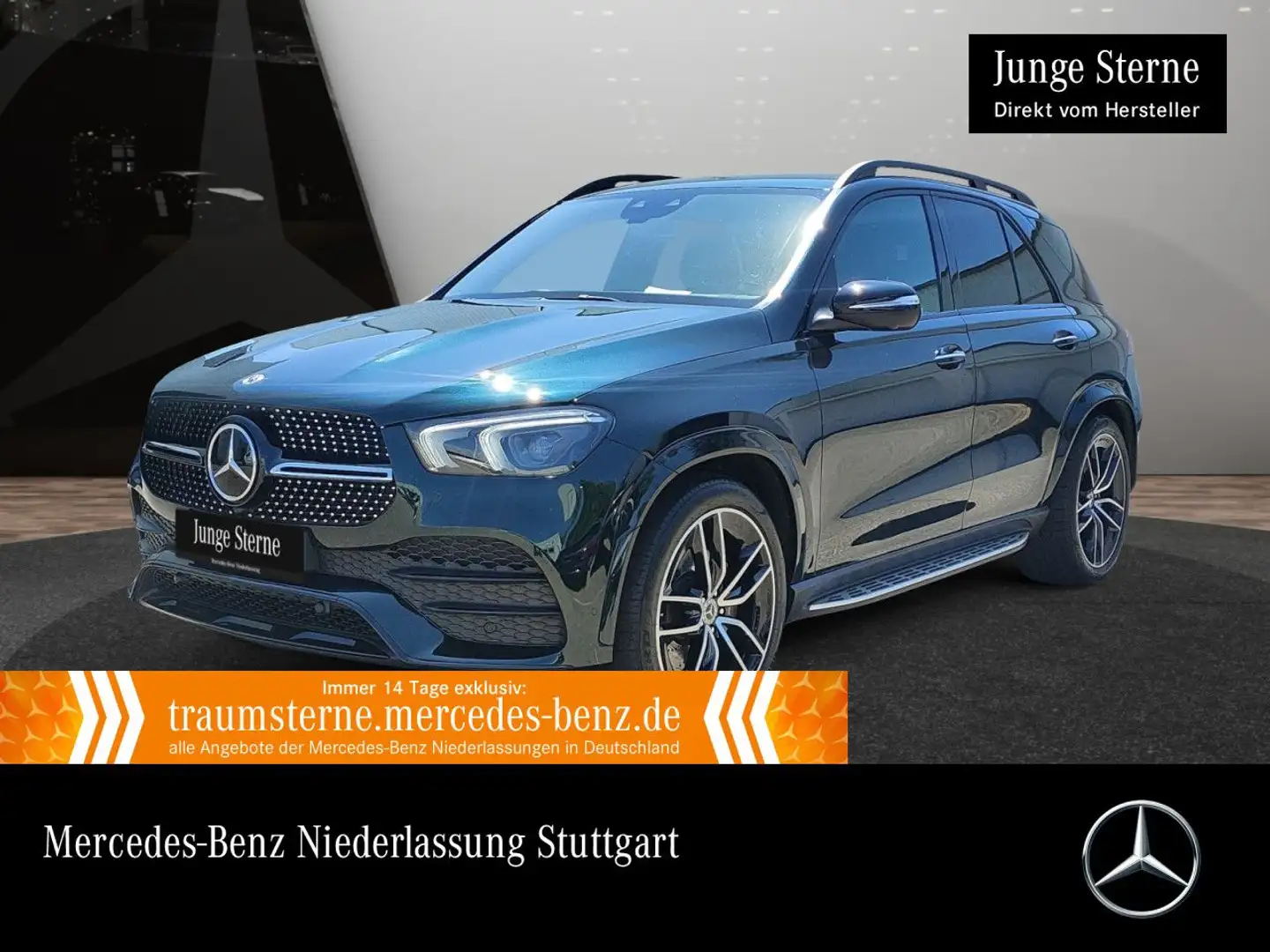Mercedes-Benz GLE 400 d 4M AMG+EXCLUSIVE+NIGHT+360+LED+FAHRASS Verde - 1