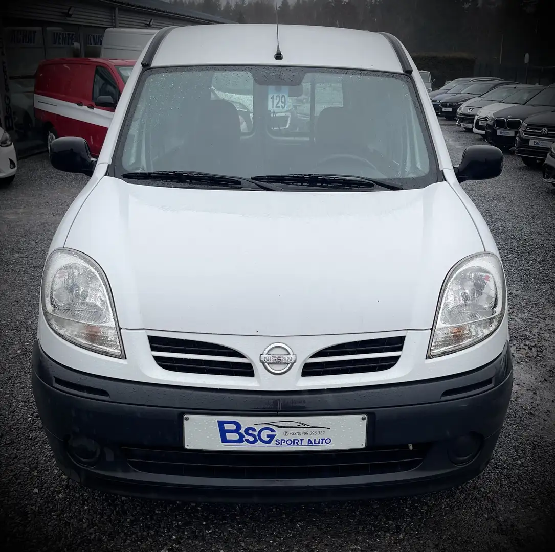 Nissan Kubistar 1.5 dCi Intro*ATTACHE-REMORQUE*UTILITAIRE* Weiß - 2