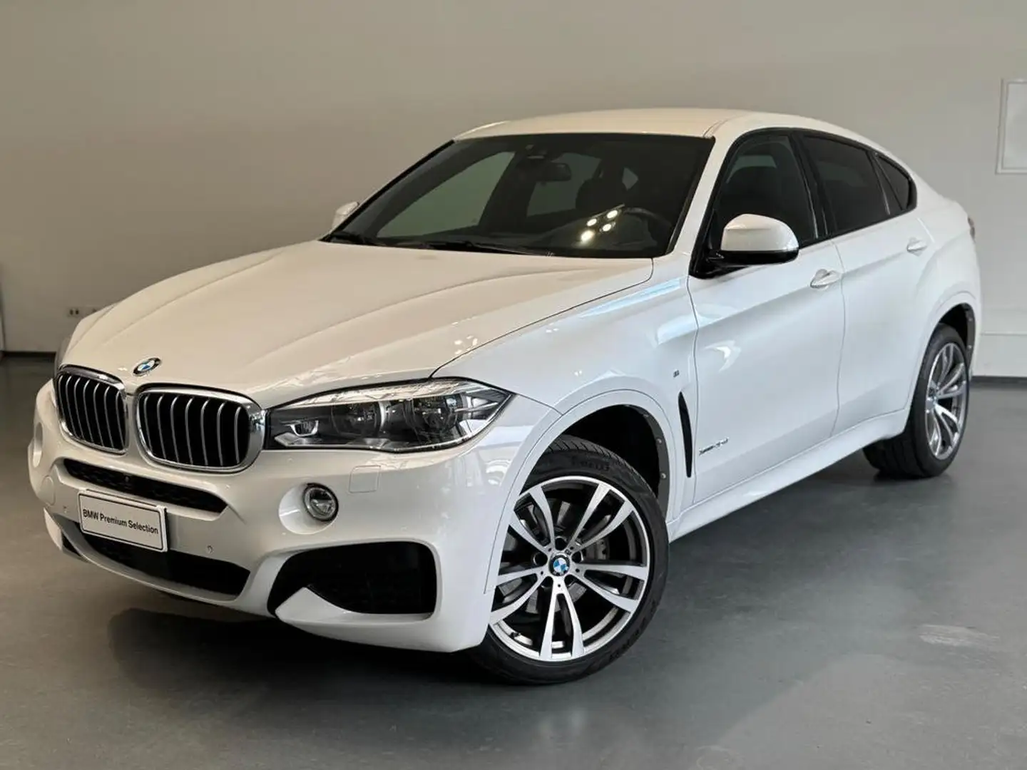 BMW X6 xdrive40d Msport auto Bianco - 1