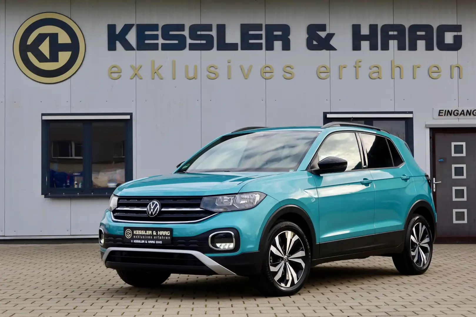 Volkswagen T-Cross Active#R-CAM#ACC#AHK#GARANTIE Bleu - 1