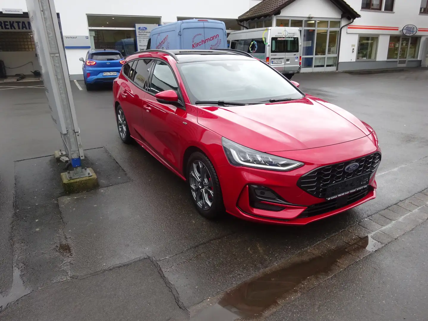 Ford Focus ST-Line X LED Navi Kamera Schiebedach ACC Rot - 2