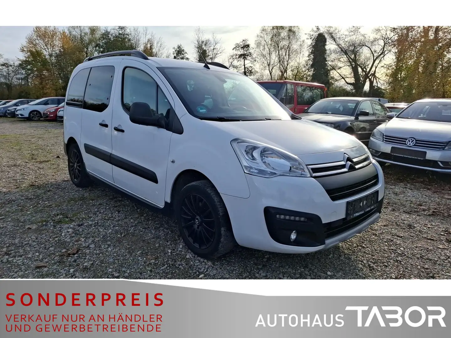 Citroen Berlingo 1.6 BlueHDi 100 FAP XTR Navi Klima BT Weiß - 2