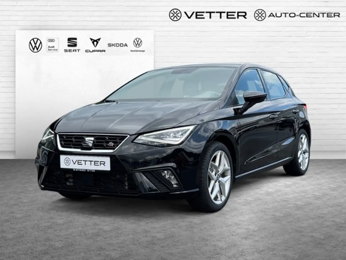 SEAT Ibiza 1.0 TSI FR Beats Fast Lane KLIMA LED NAVI ALU Schwarz - 1