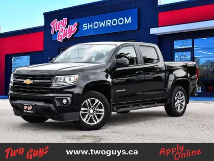 Black 2022 Chevrolet Colorado Pickup Truck Four-Wheel Drive Automatic