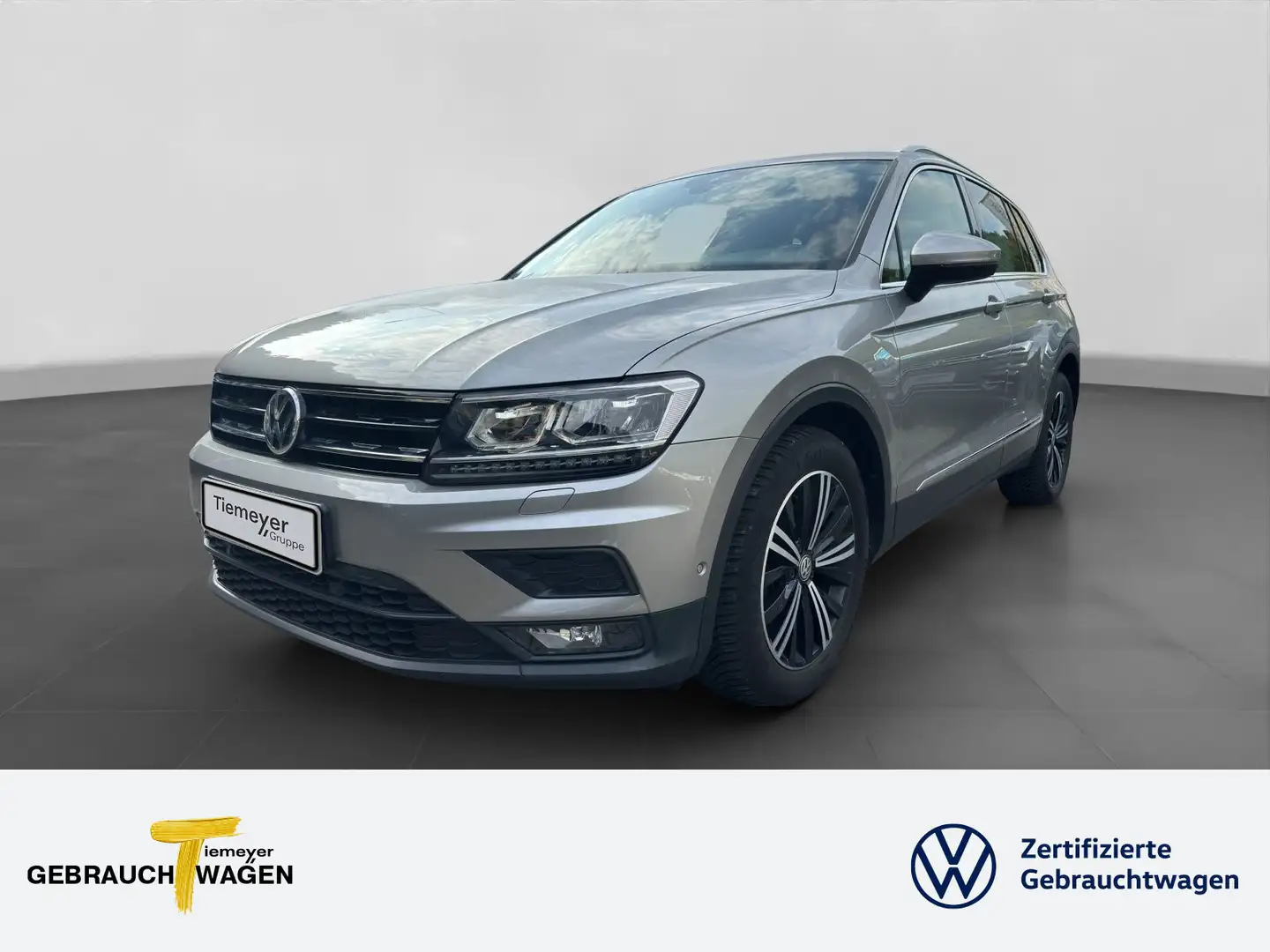 Volkswagen Tiguan 1.4 TSI DSG 4M SOUND AHK LED NAVI Zilver - 1
