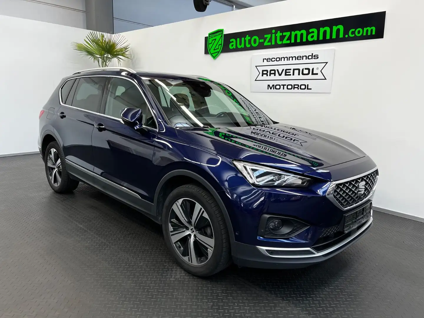SEAT Tarraco Xcellence*7 SITZER*PANORAMA*LEDER*BEATS* Bleu - 1