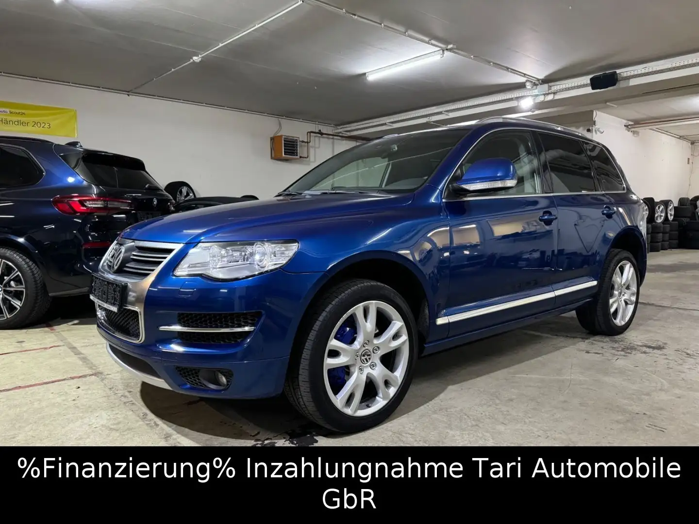 Volkswagen Touareg R50 5.0 V10 TDI VW-Scheckheft,2.Hand,20" Blau - 2