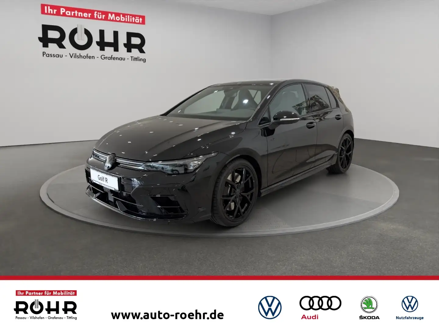 Volkswagen Golf VIII R (BlackEdition/HarmanKardon/Kamera) 2.0 l TS Noir - 1