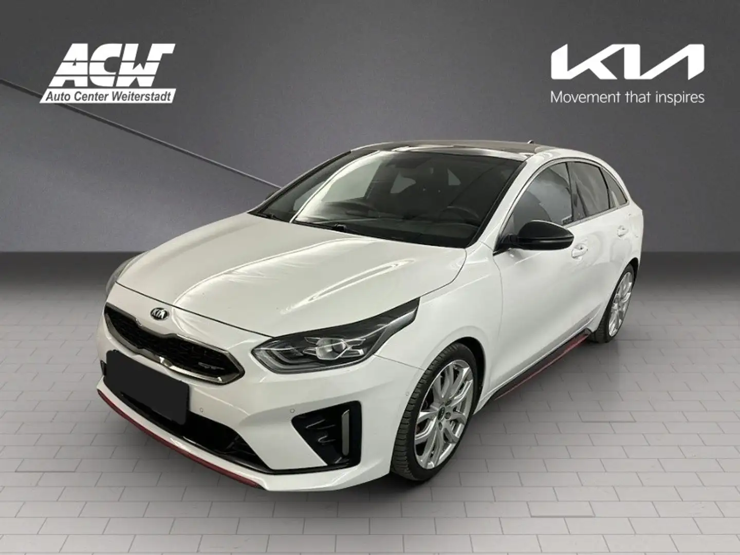 Kia ProCeed / pro_cee'd PROCEED 1.6T DCT GT KAMERA FULL-LED JBL 18Z PANO E Weiß - 1