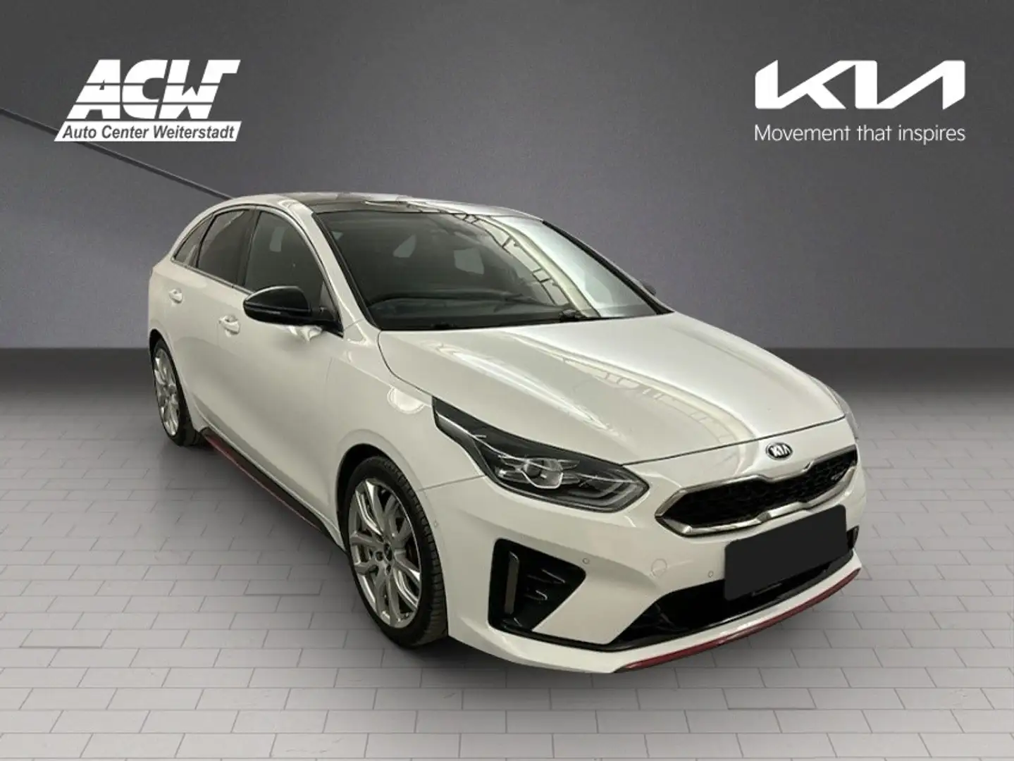 Kia ProCeed / pro_cee'd PROCEED 1.6T DCT GT KAMERA FULL-LED JBL 18Z PANO E Blanc - 2