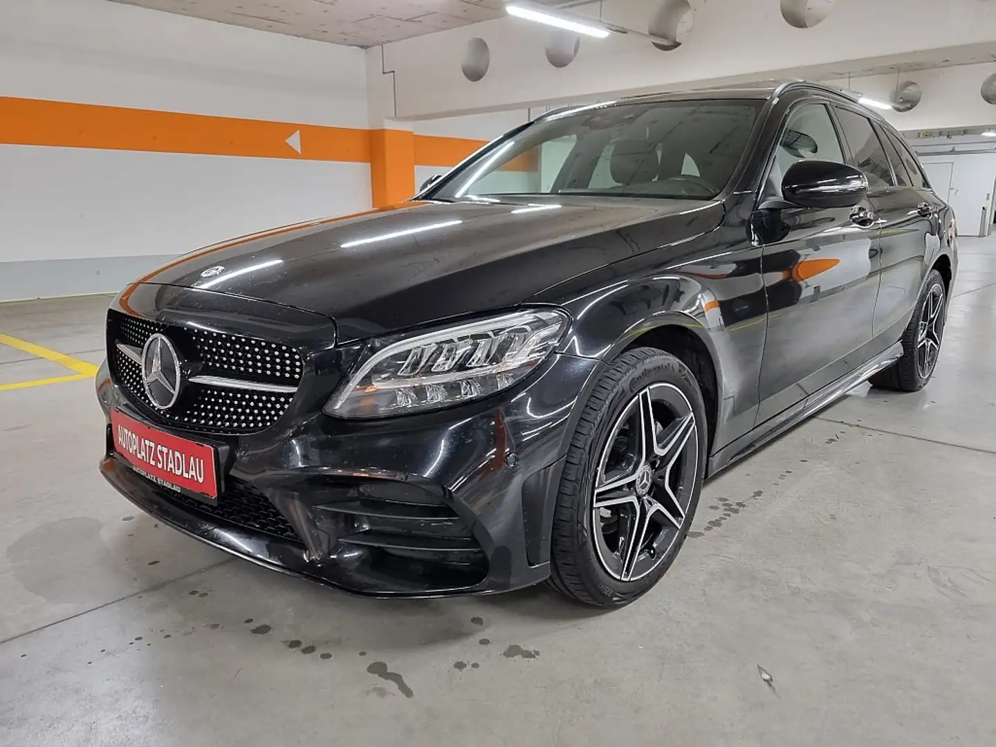 Mercedes-Benz C 180 d T FACELIFT NAVI *FINANZIERUNG MÖGLICH! Schwarz - 1