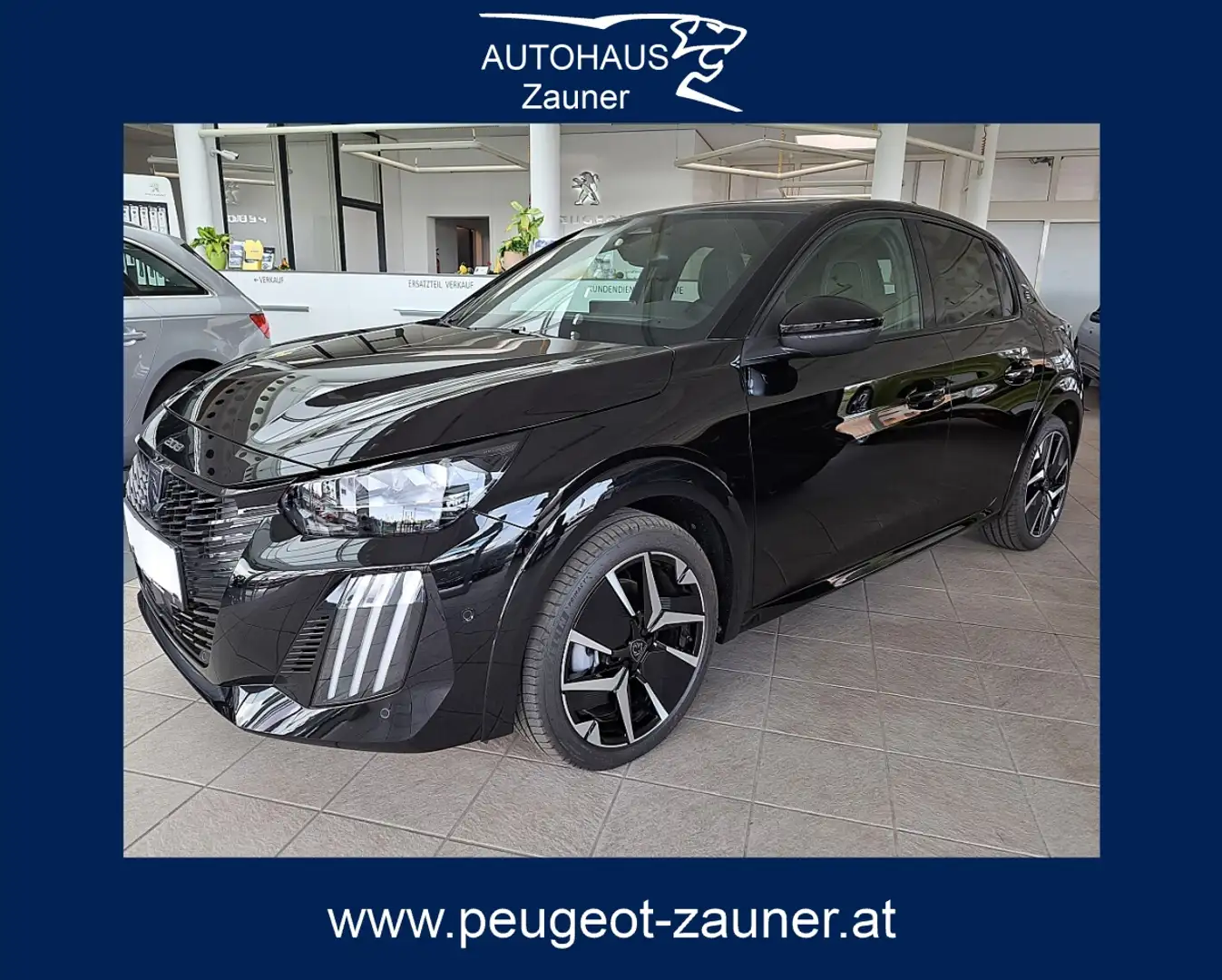Peugeot e-208 156PS 51kWh GT Schwarz - 1