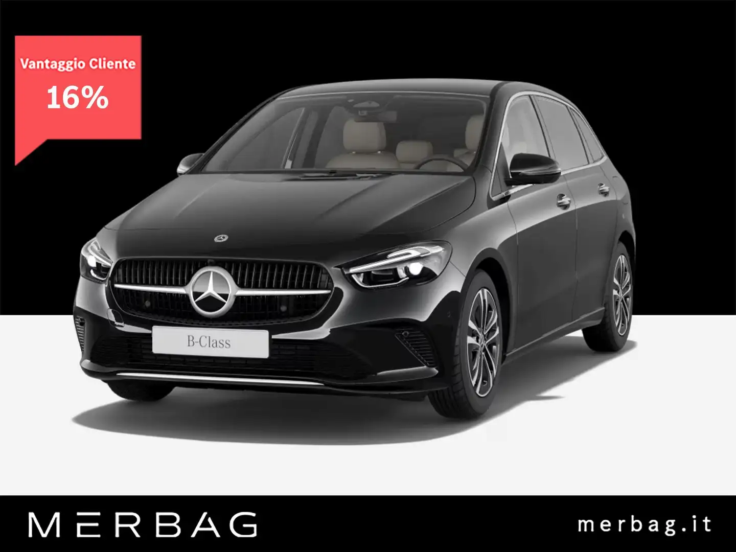 Mercedes-Benz B 180 d Automatic Street Edition Nero - 1