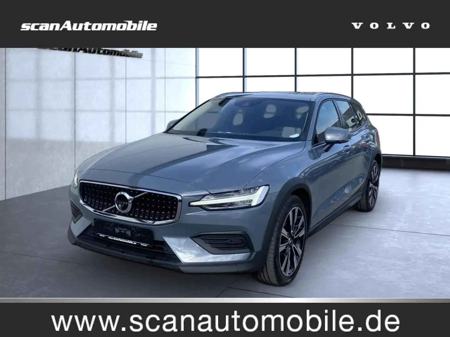 Volvo V60 Cross Country V60 CC Basis AWD Bluetooth Navi LED Klima Grau - 1