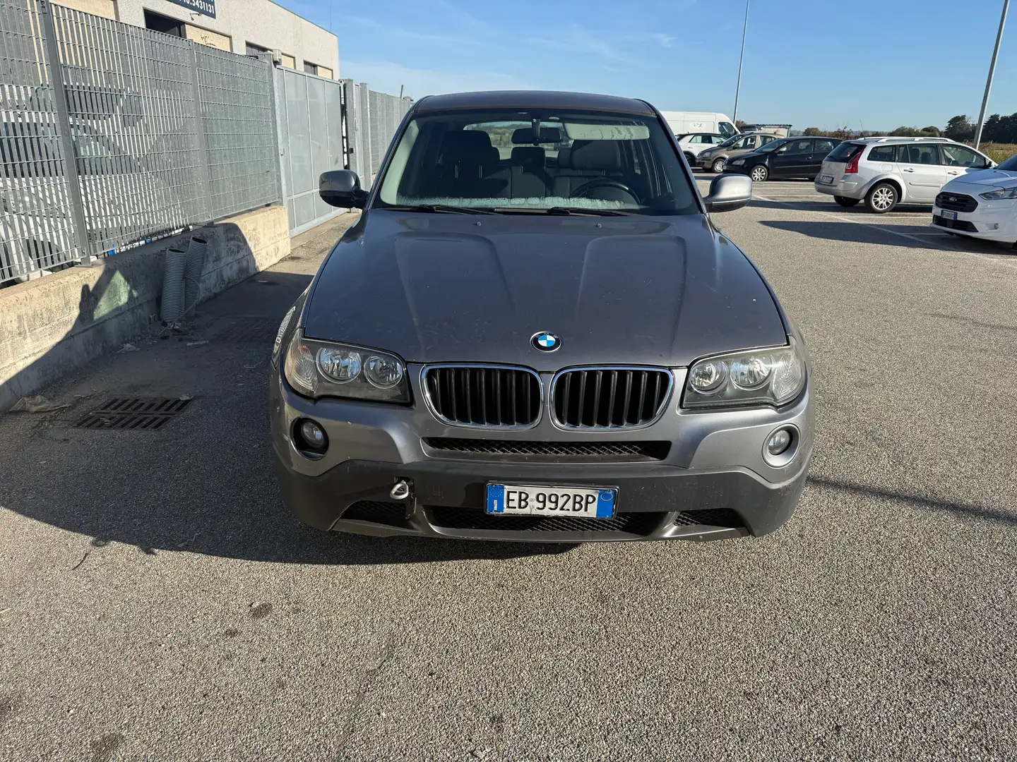 BMW X3 X3 E83 xdrive20d (2.0d) 177cv CATENA ROTTA Grigio - 2