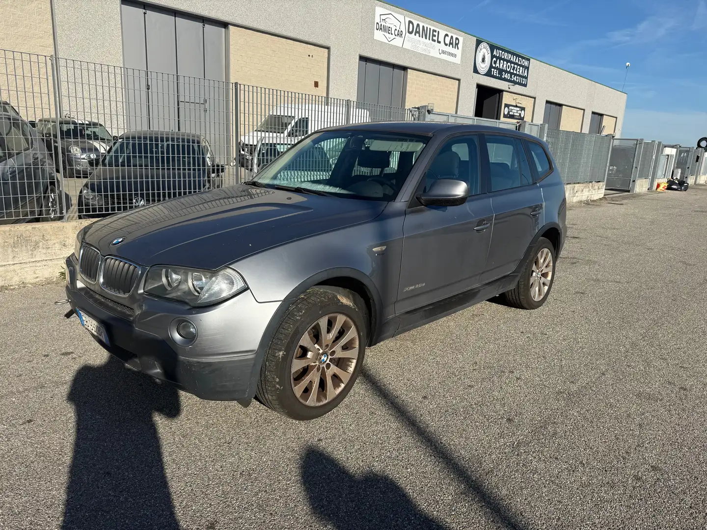 BMW X3 X3 E83 xdrive20d (2.0d) 177cv CATENA ROTTA Gris - 1