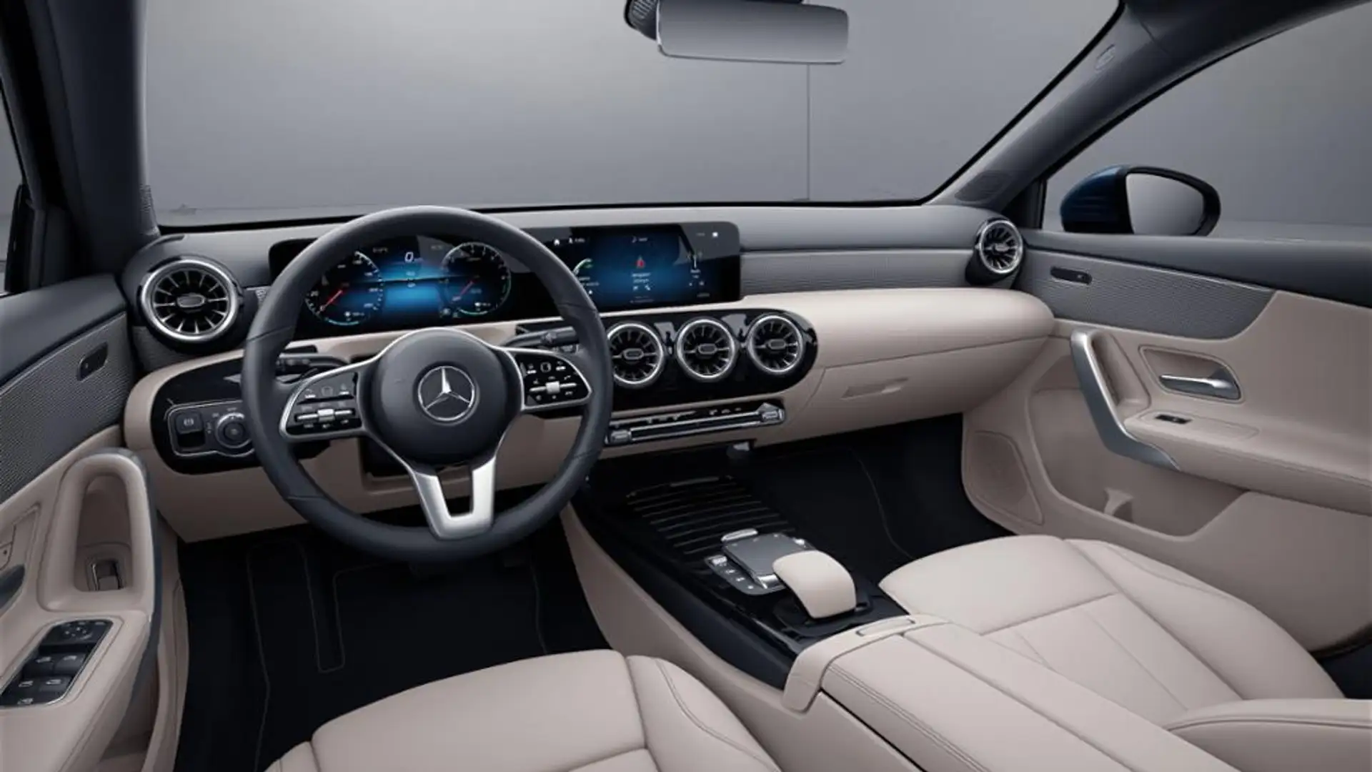 Mercedes-Benz A 250 e Progressive/LED/Business-P/Totw/Spiegel-P Blau - 2