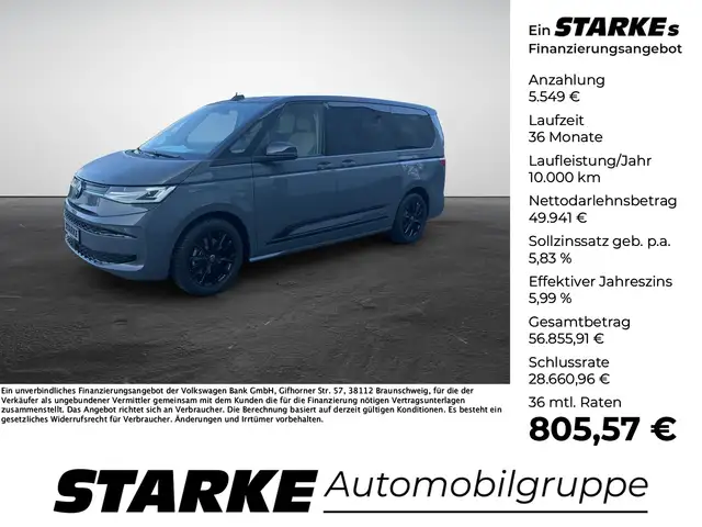 Volkswagen T7 Multivan 2.0 TSI DSG Edition lang