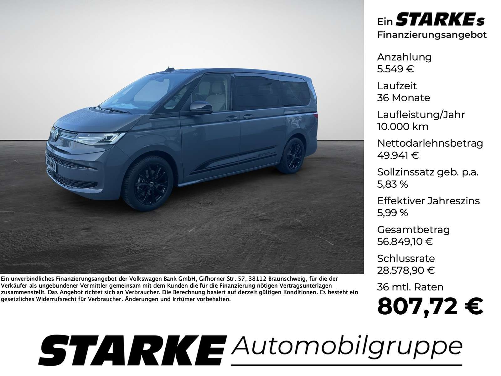 2026 Volkswagen T7 Multivan