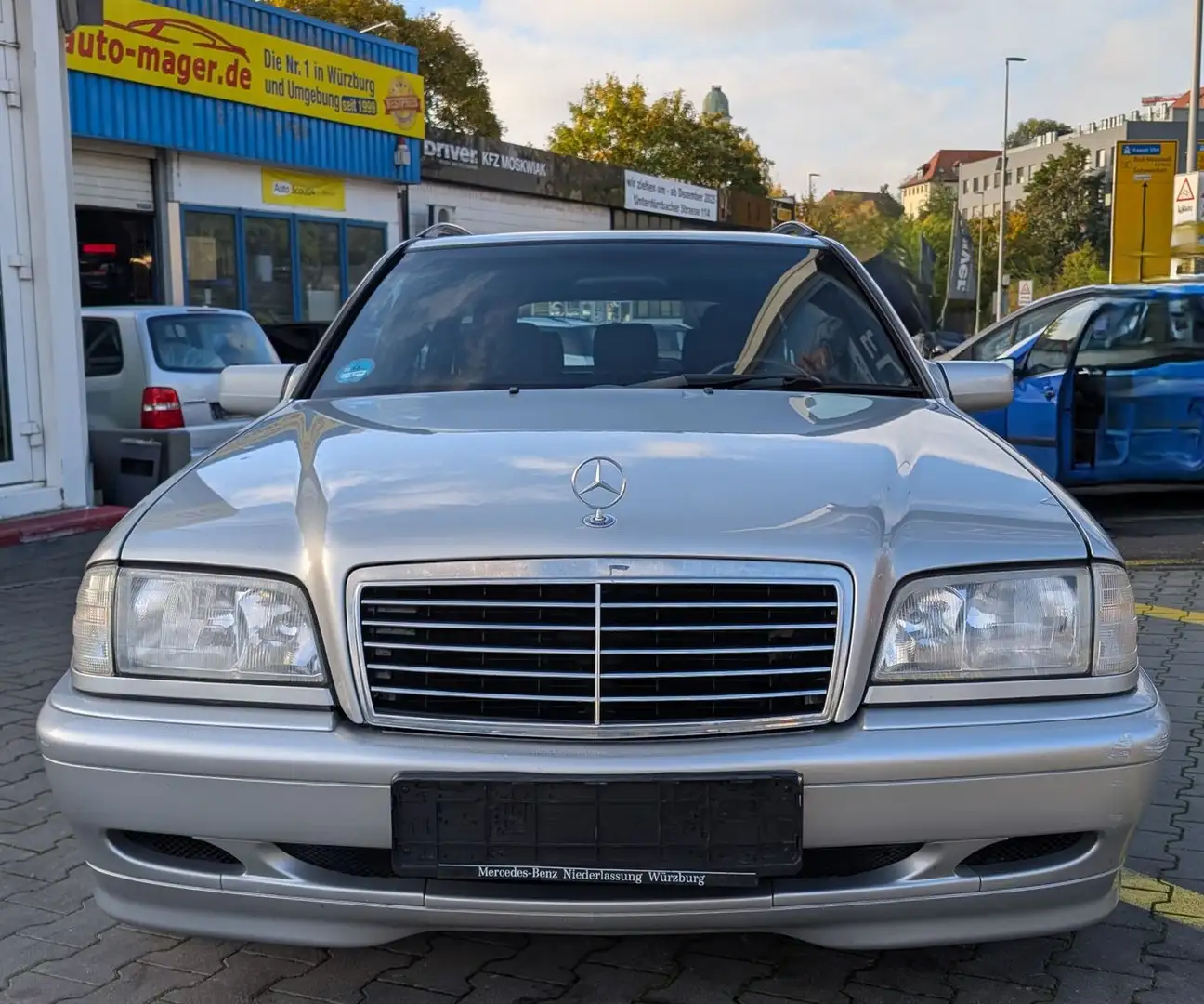 Mercedes-Benz C 180 T Esprit*3.Hd*Klima*Schiebedach*TÜV NEU* Argent - 2