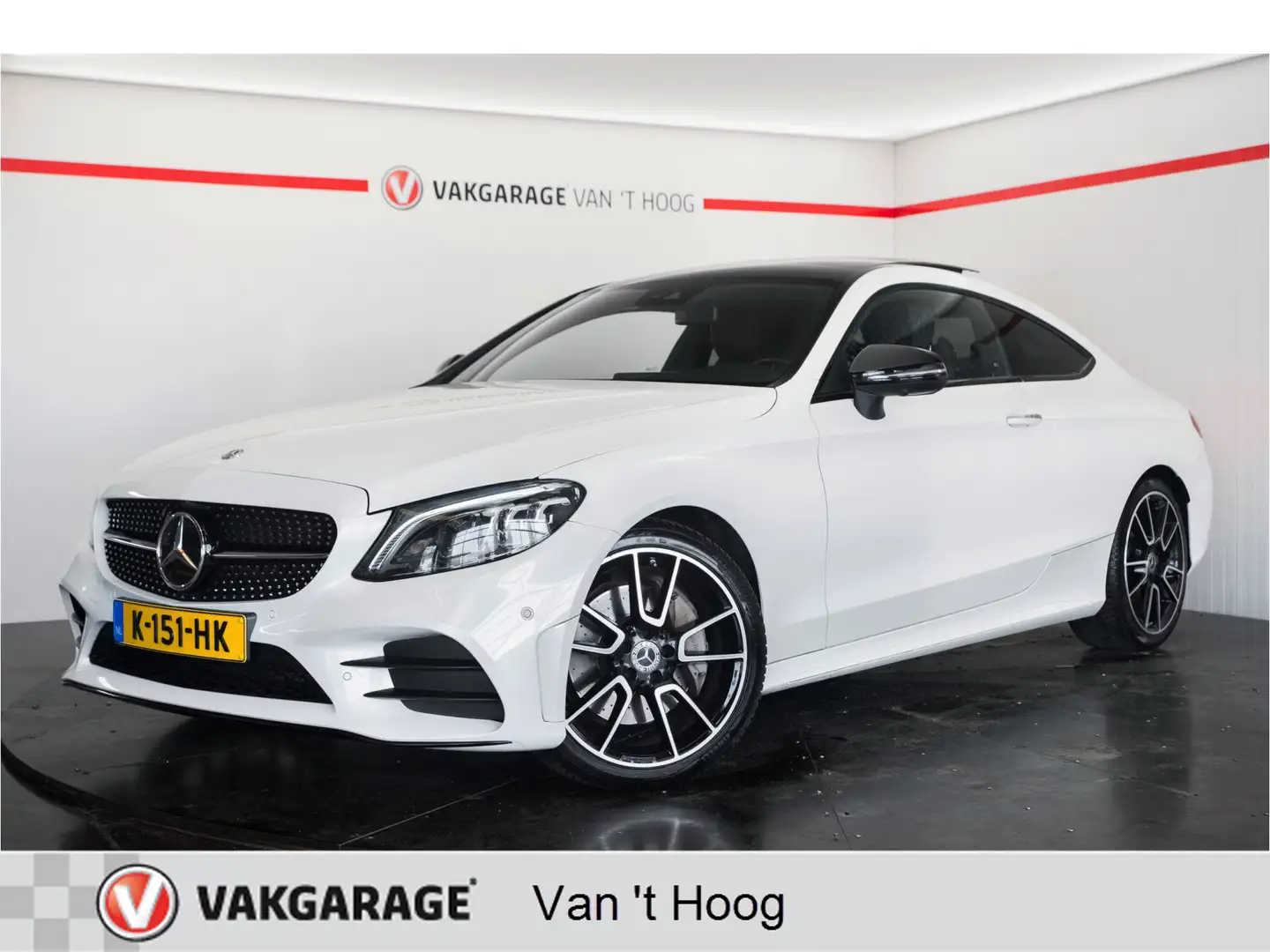Mercedes-Benz C 300 Coupé AMG Night Sfeerverlichting trekhaak Burmeste Blanco - 1