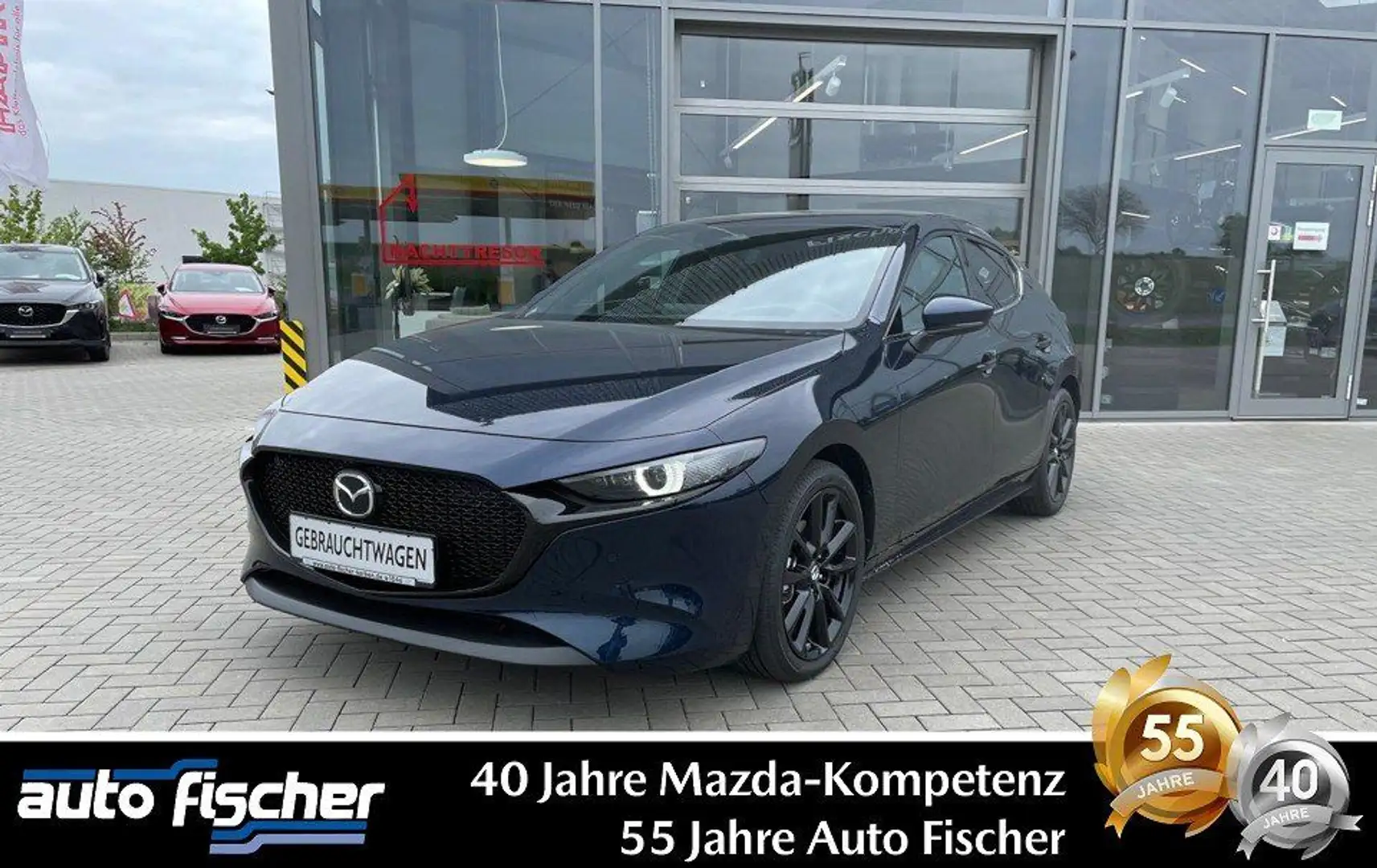 Mazda 3 2.0 (186PS) Schalter Exclusive-Line COMR DASO Blau - 1