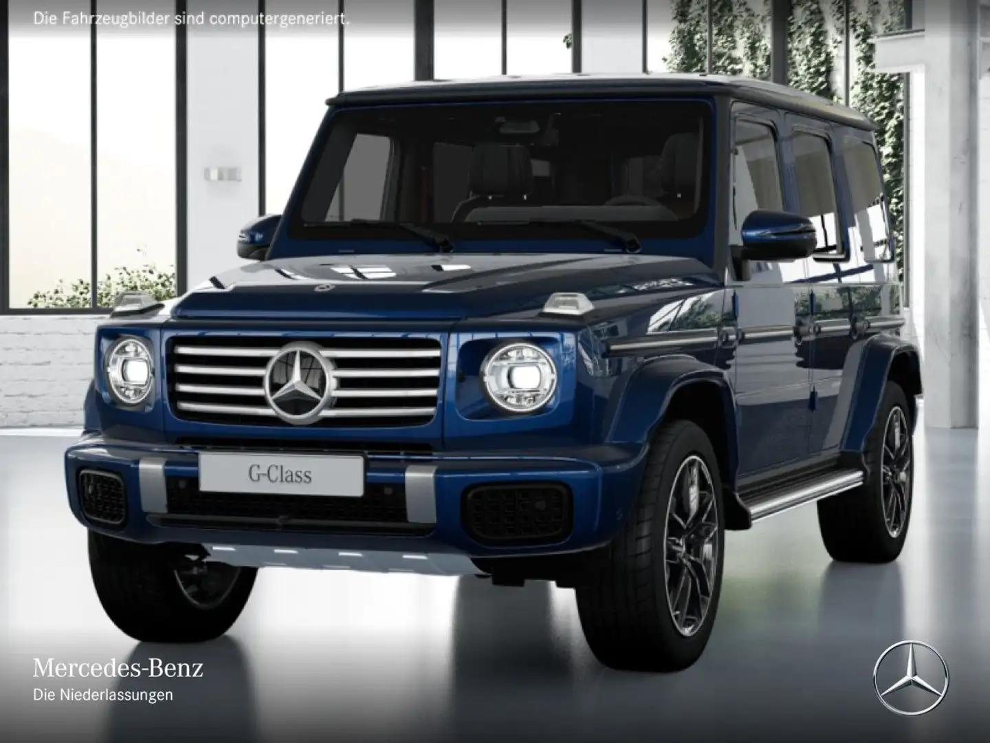 Mercedes-Benz G 500 Exclusive Burmester 3D AMG Fondent 360° SHD Blau - 2
