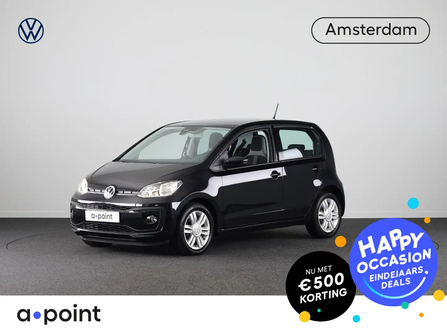 Volkswagen up! 1.0 BMT high up! | Parkeersensoren | Multistuur | Negro - 1
