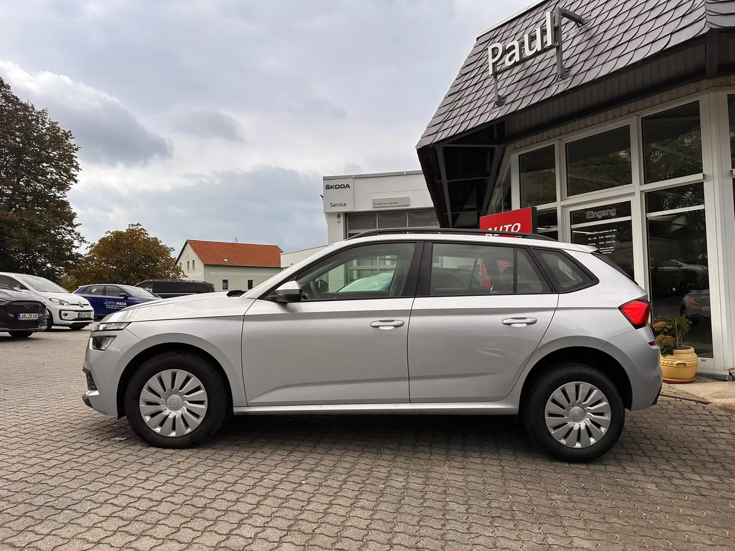 Skoda Kamiq Cool Plus*Parksensoren*Klima*1. Hand* Silber - 2