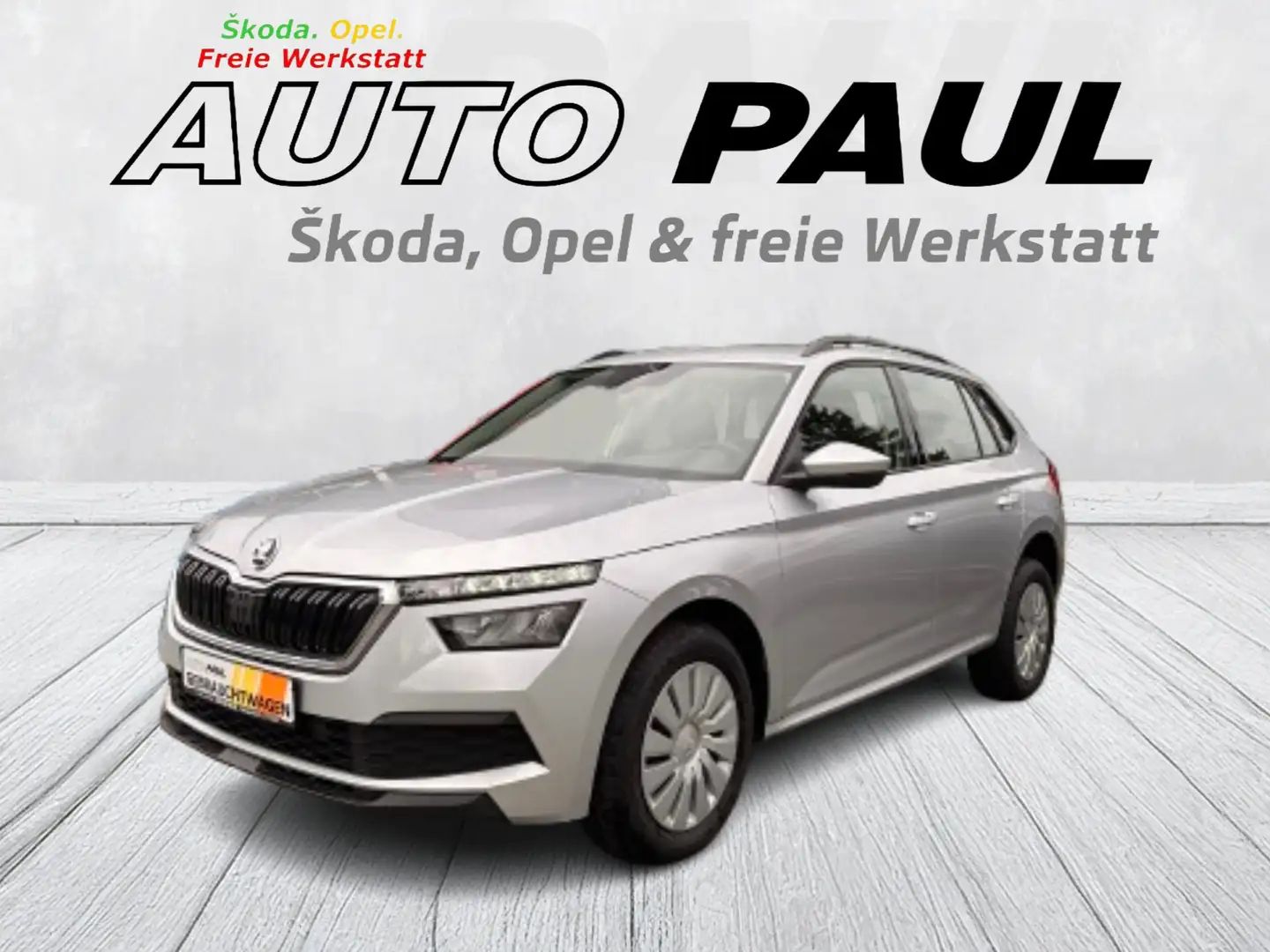 Skoda Kamiq Cool Plus*Parksensoren*Klima*1. Hand* Silber - 1