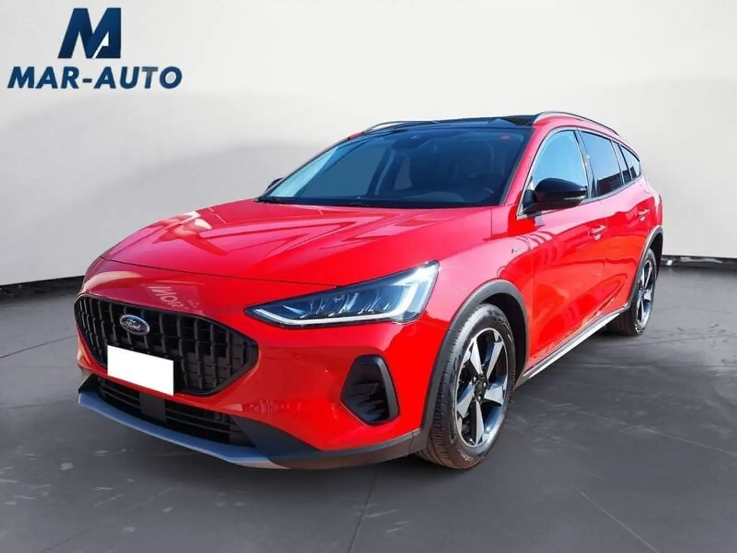 Ford Focus 1.0 EcoBoost Hybrid 125CV SW Active X Rosso - 1