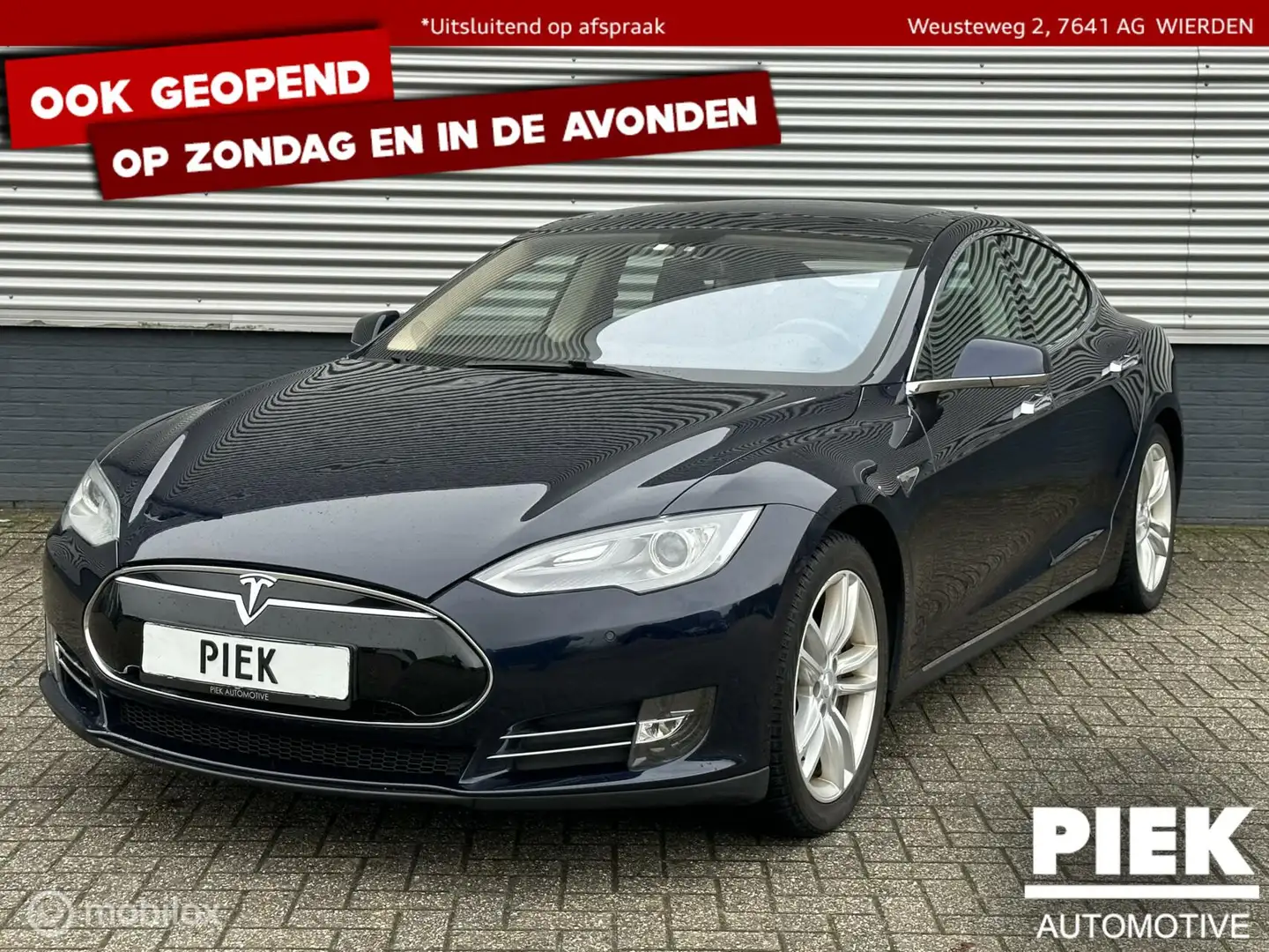 Tesla Model S 85 Performance FREE SUPERCHARGING, CCS Blauw - 1