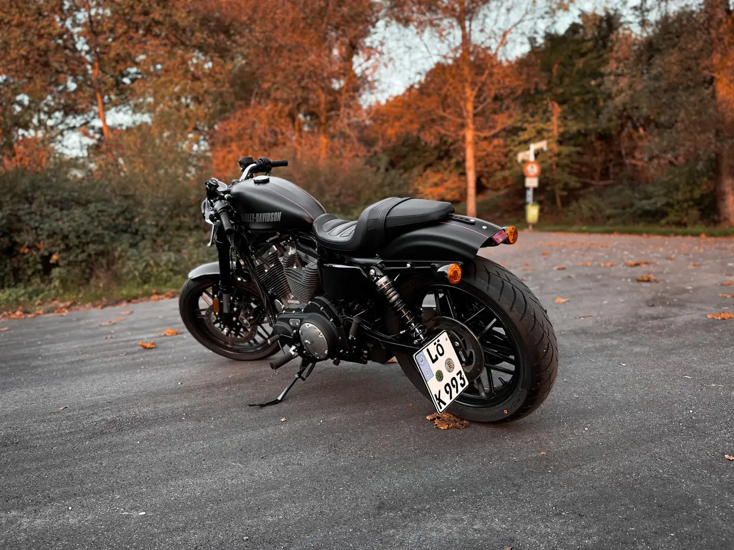 Harley-Davidson Sportster 1200 XL 1200 CX Roadster Schwarz - 2